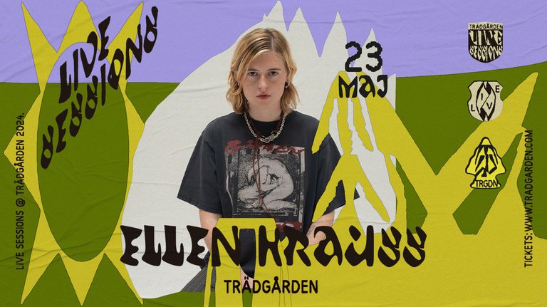 Informationen om evenemanget och foto på Ellen Krauss.