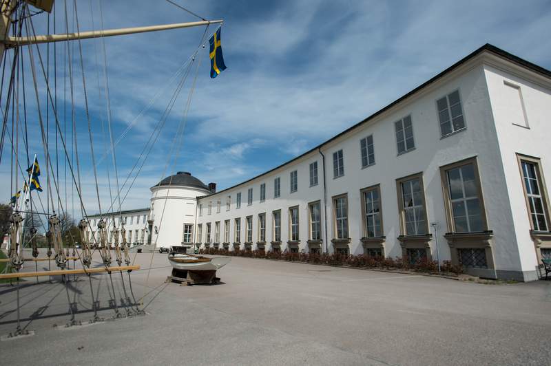 Sjöhistoriska museet, exteriör