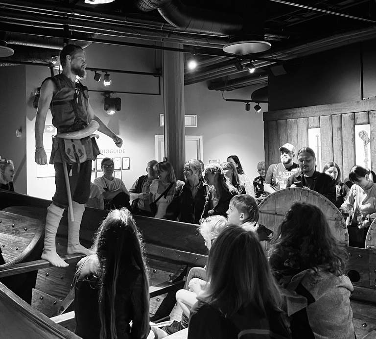 Guided tour in english at The Viking Museum.jpg