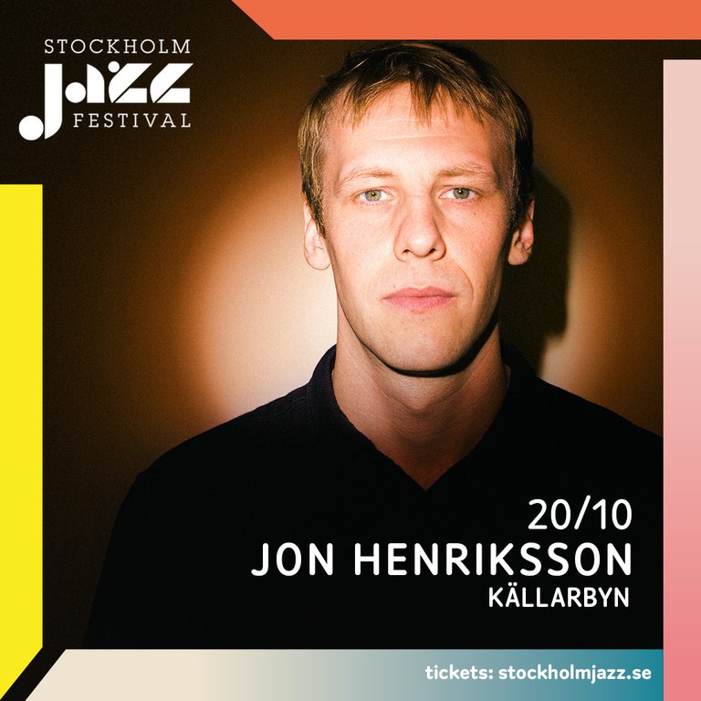 Musikern Jon Henriksson.