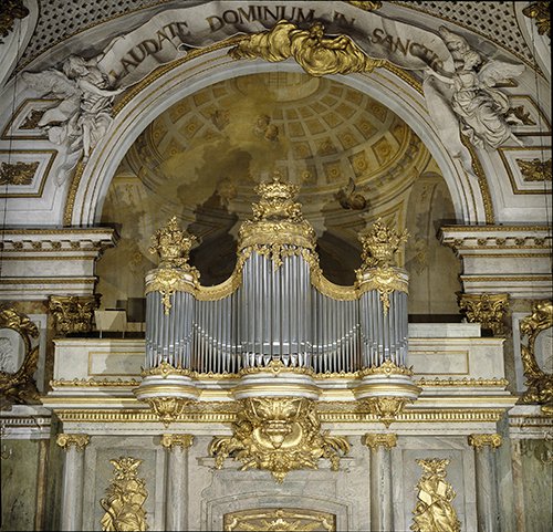 Orgel i Slottskyrkan.