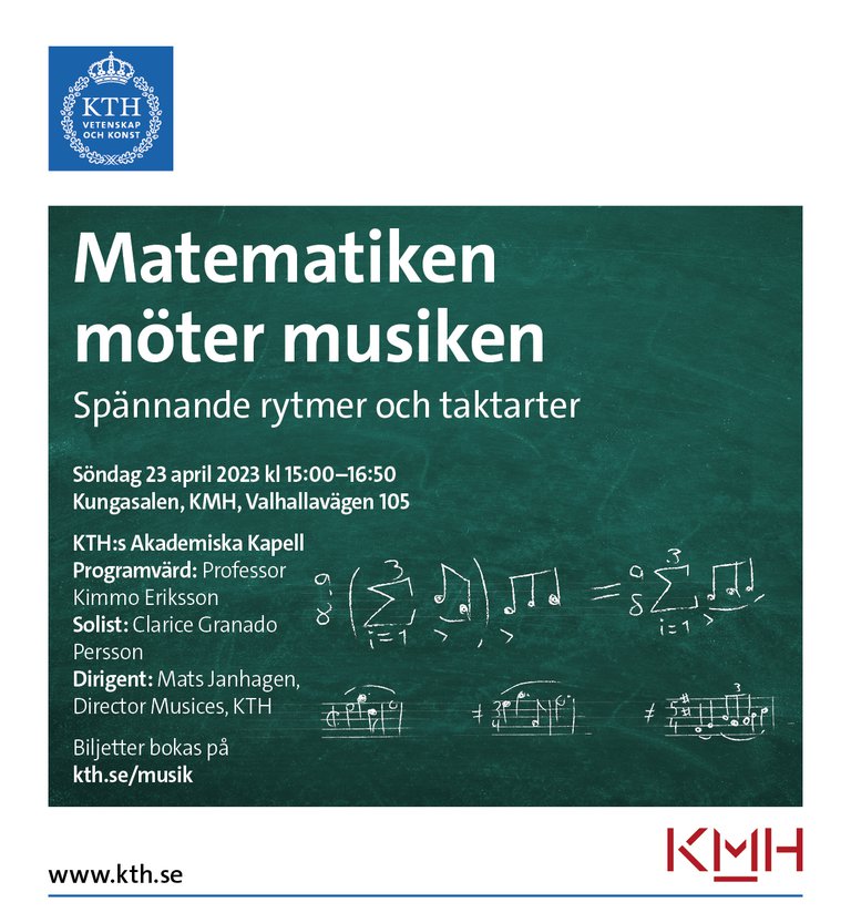 Informationen om evenemanget.