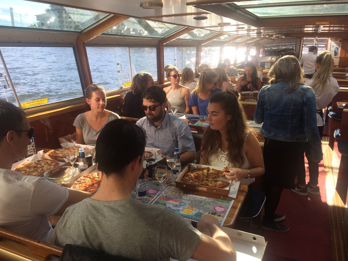 Bild till evenamnget Pizzakryssning i Stockholm