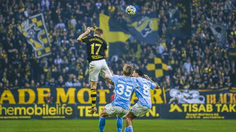 AIK – Malmö FF at Swedens national stadium