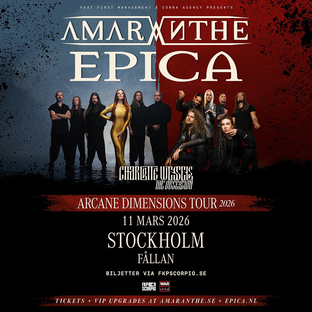 Bild till evenamnget AMARANTHE & EPICA