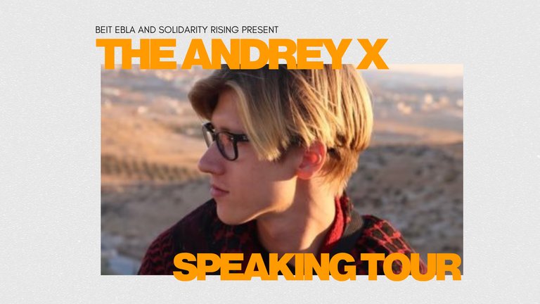 Andrey X Speaking tour: Between checkpoints