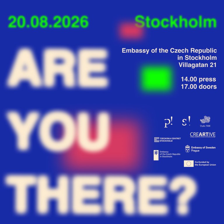 Are You There? — sound installation connecting Stockholm and Prague