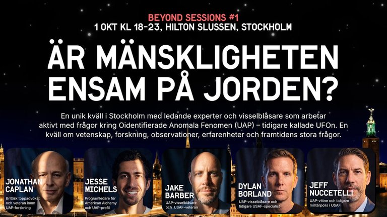 Eventbild Beyond Session #1: Is Humanity Alone on Earth?