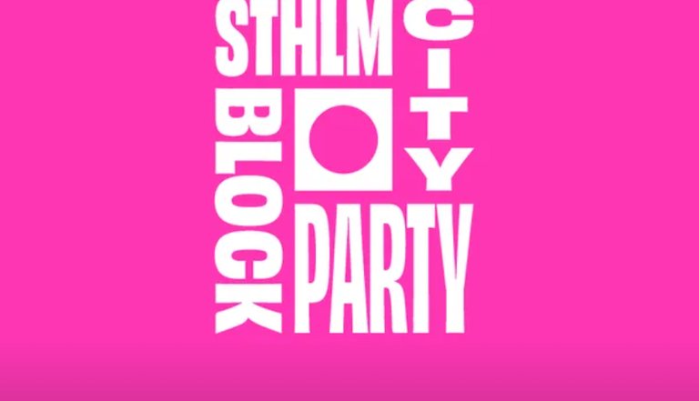 Texten: STHLM City Block Party