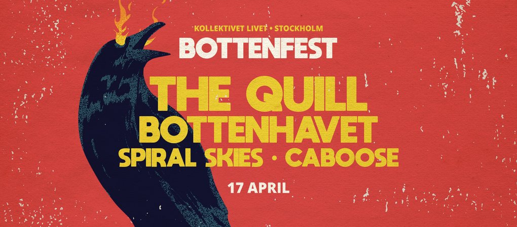 BOTTENFEST - The Qill + Bottenhavet + Spiral Skies + Caboose