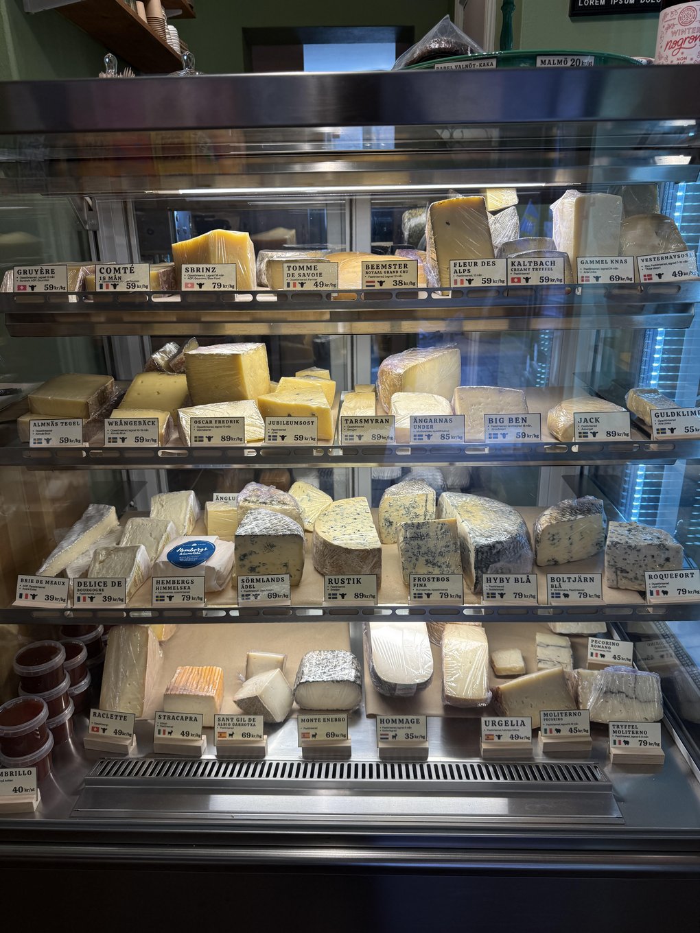 Cheese tasting: 12 Swedish cheeses