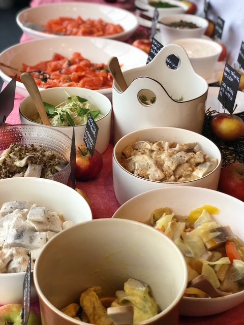 Christmas buffet at Lux dag för dag