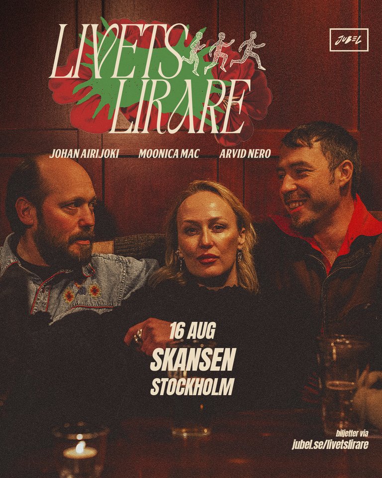Concert with Moonica Mac, Arvid Nero and Johan Airijoki at Skansen