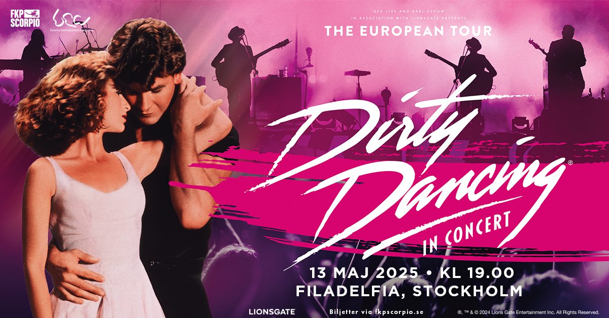 Bild till evenamnget Dirty Dancing in Concert
