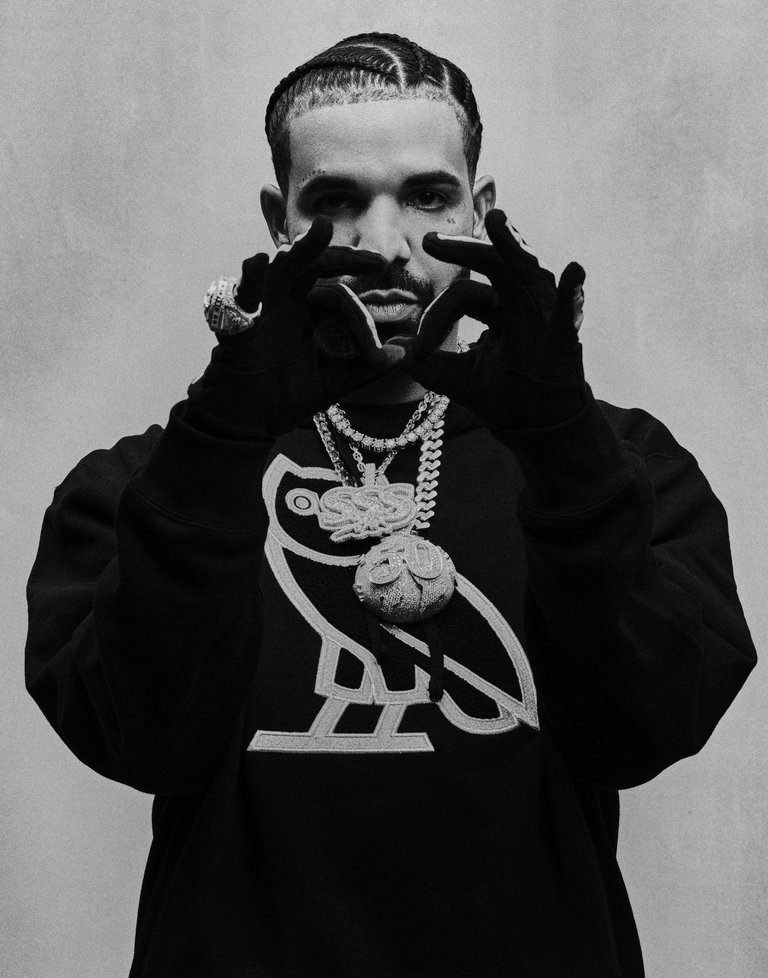 Porträtt av Drake
