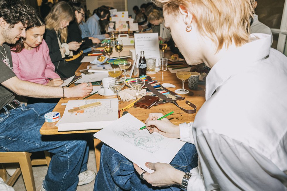 Bild till evenamnget Drink & Draw