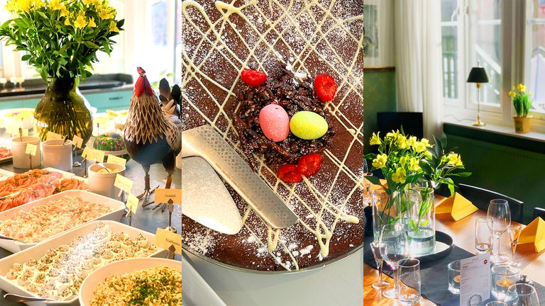 Easter buffet at Långholmen