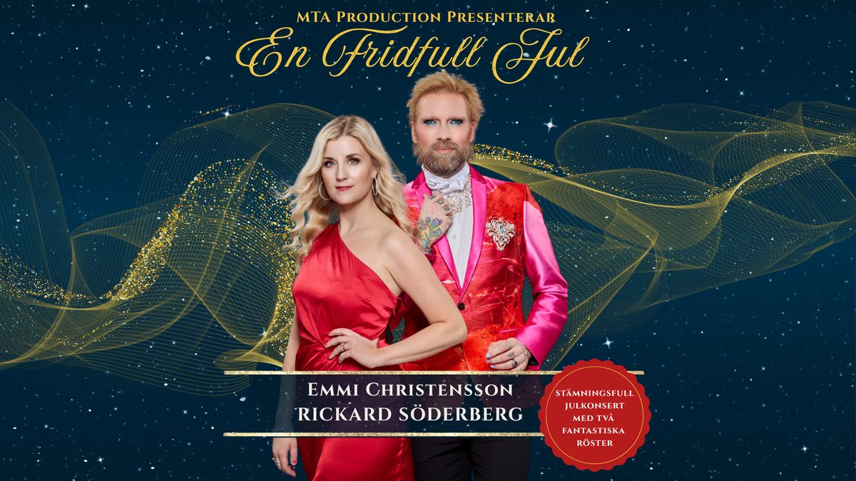 Bild till evenamnget Emmi Christensson & Rickard Söderberg - En Fridfull Jul