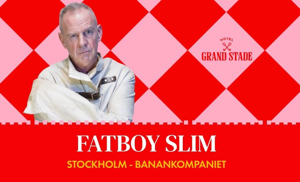 Fatboy Slim checks in at Hotel Grand Stade