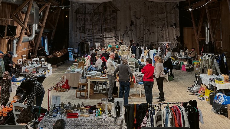 FLEA MARKET AT SIGGESTA