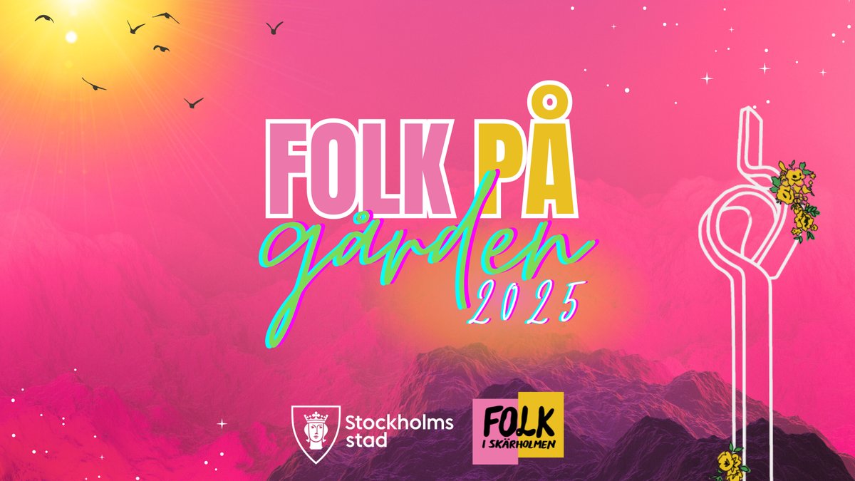 Bild till evenamnget FOLK på gården 2024 – gratis utomhuskonserter