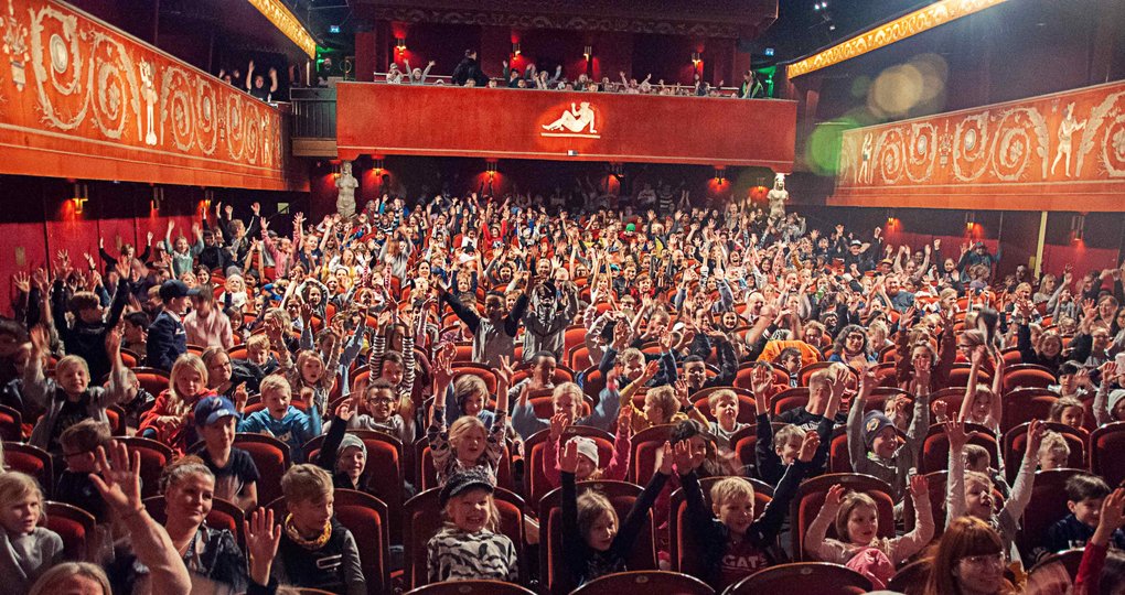 Filmfestivaler i Stockholm. En ung publik på Stockholm Filmfestival Junior på biograf Skandia.