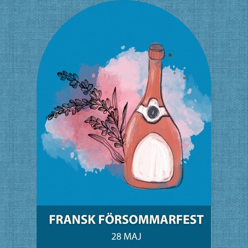 Bild till evenamnget Fransk försommarfest