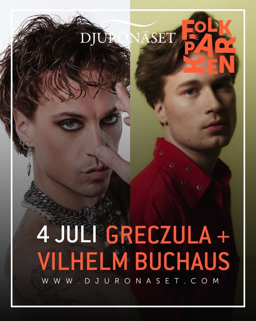 Greczula + Vilhelm Buchaus in Folkparken