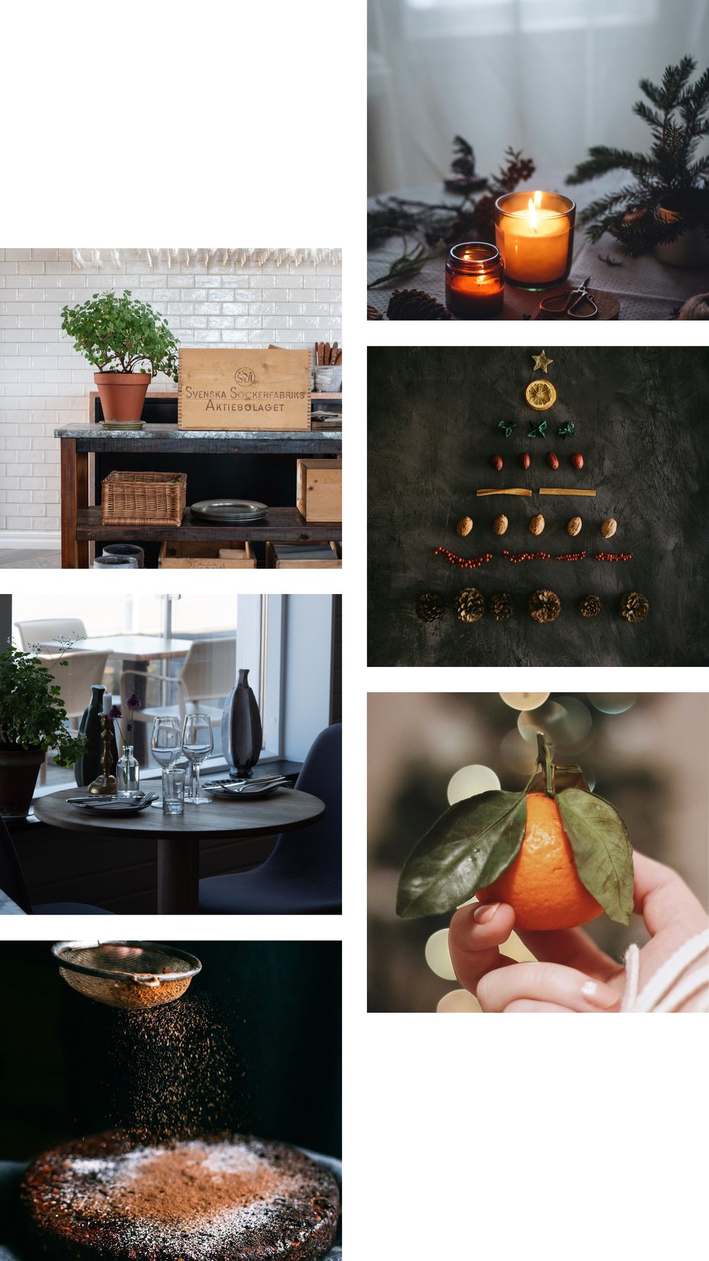 Handcrafted Christmas Buffet at Stavsnäs Winter Harbor