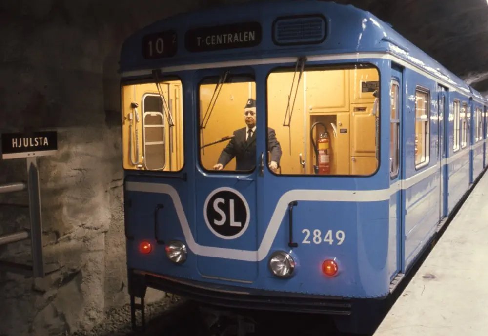 Happy birthday to Stockholm Metro's Blue line!