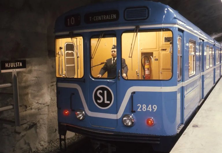 Happy birthday to Stockholm Metro's Blue line!