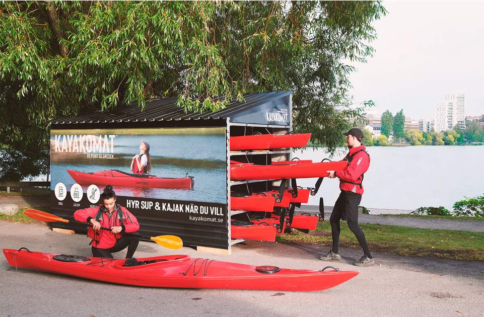 Kayakomat by Point 65 Sweden Visit Stockholm