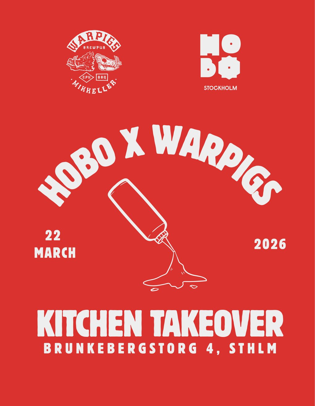 KITCHEN POP-UP: HOBO X WARPIGS
