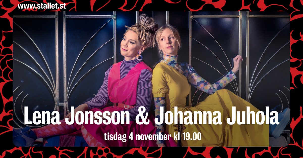 Bild till evenamnget Lena Jonsson & Johanna Juhola