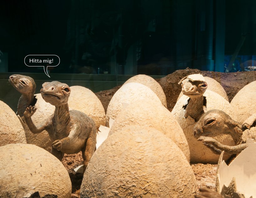 Påsklov på Naturhistoriska Hitta äggen Visit Stockholm