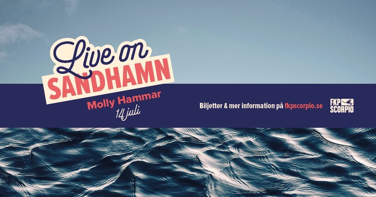 Bild till evenamnget Molly Hammar - Live on Sandhamn