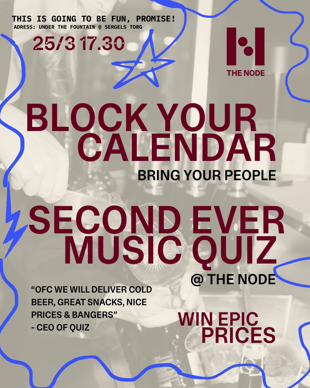 Bild till evenamnget Music Quiz @the Node