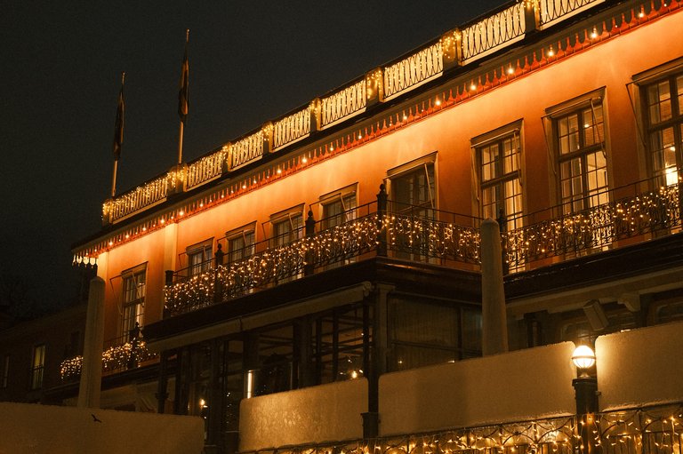 Hasselbacken i vinterskrud Caroline Tisénius