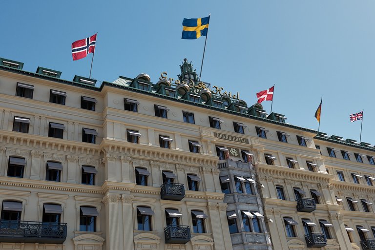 Grand Hôtel fasad Magnus Mårding