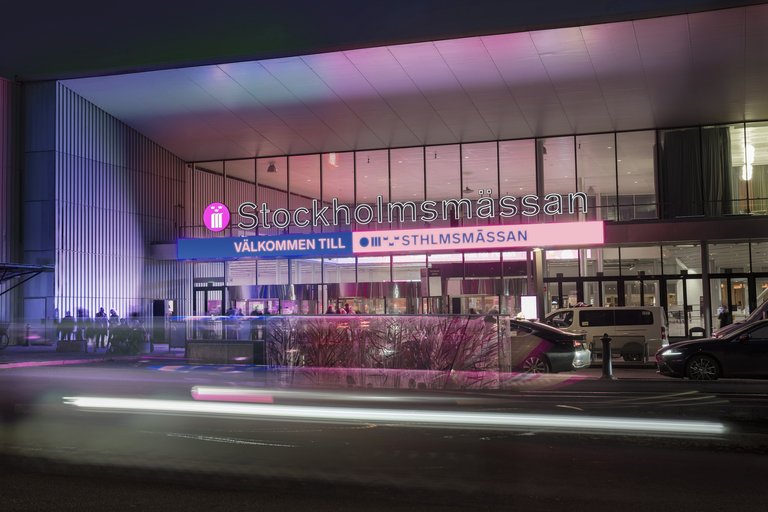 Stockholmsmässan - Huvudentre - Pressbild Stockholmsmässan