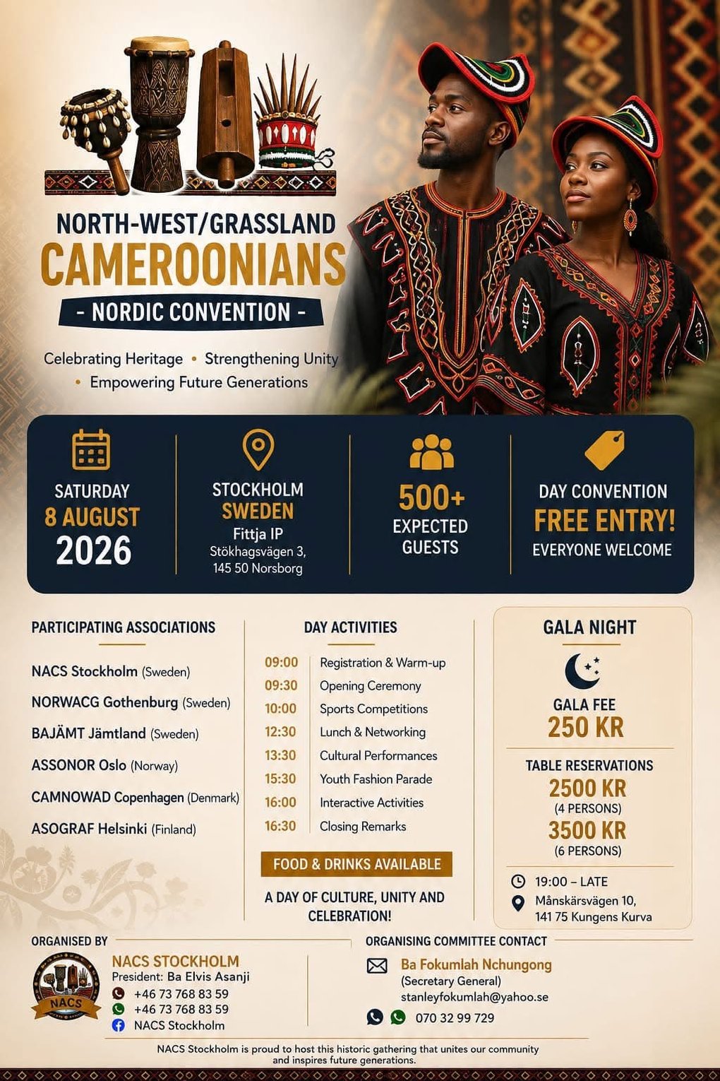 Northwest/ Grasslands Cameroon Nordic convention