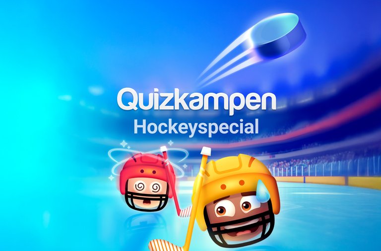 Emojis i hockeyhjälm som spelar hockey.