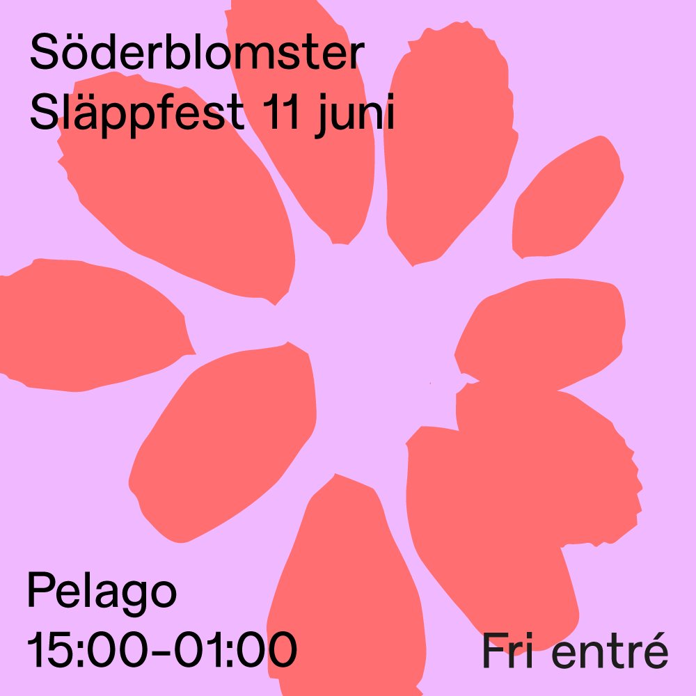 Bild till evenamnget Söderblomster släppfest