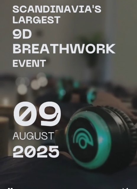 Scandinavia's Largest 9D Breathwork Experience "Full System Reset"