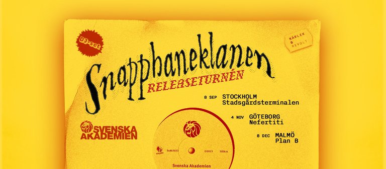 Informationen om evenemanget.