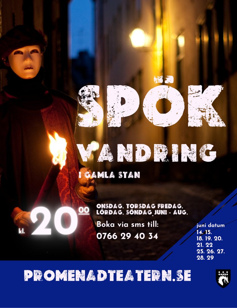 spökvandring gamla stan ghostwalk