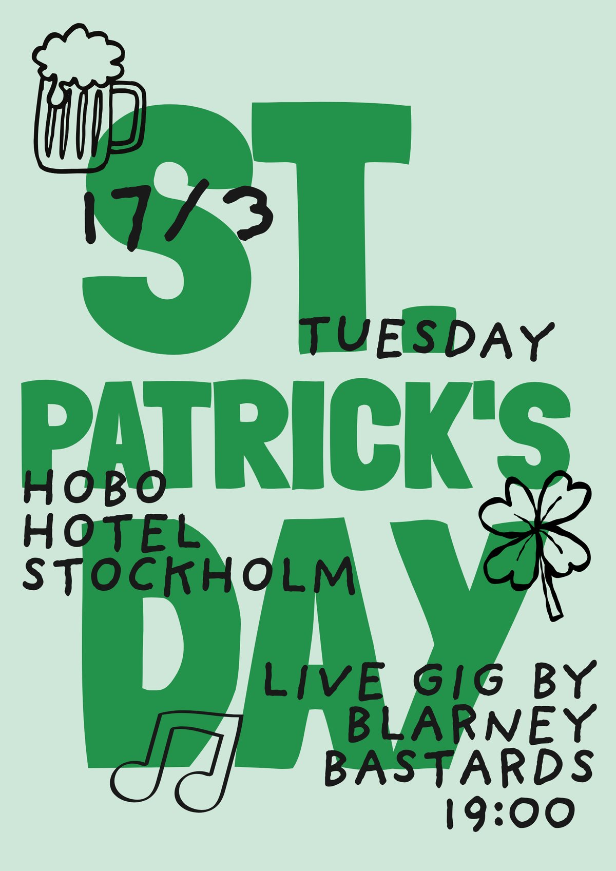 Bild till evenamnget St Patrick's Day