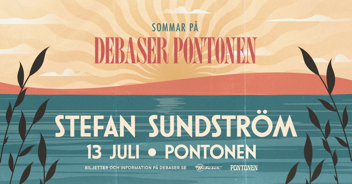 Bild till evenamnget Stefan Sundström – Sommar på Pontonen