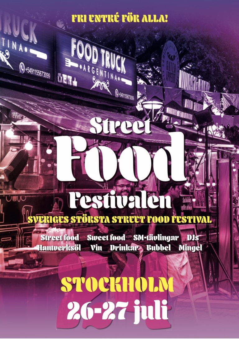 Stockholm Street Food Festival 2024