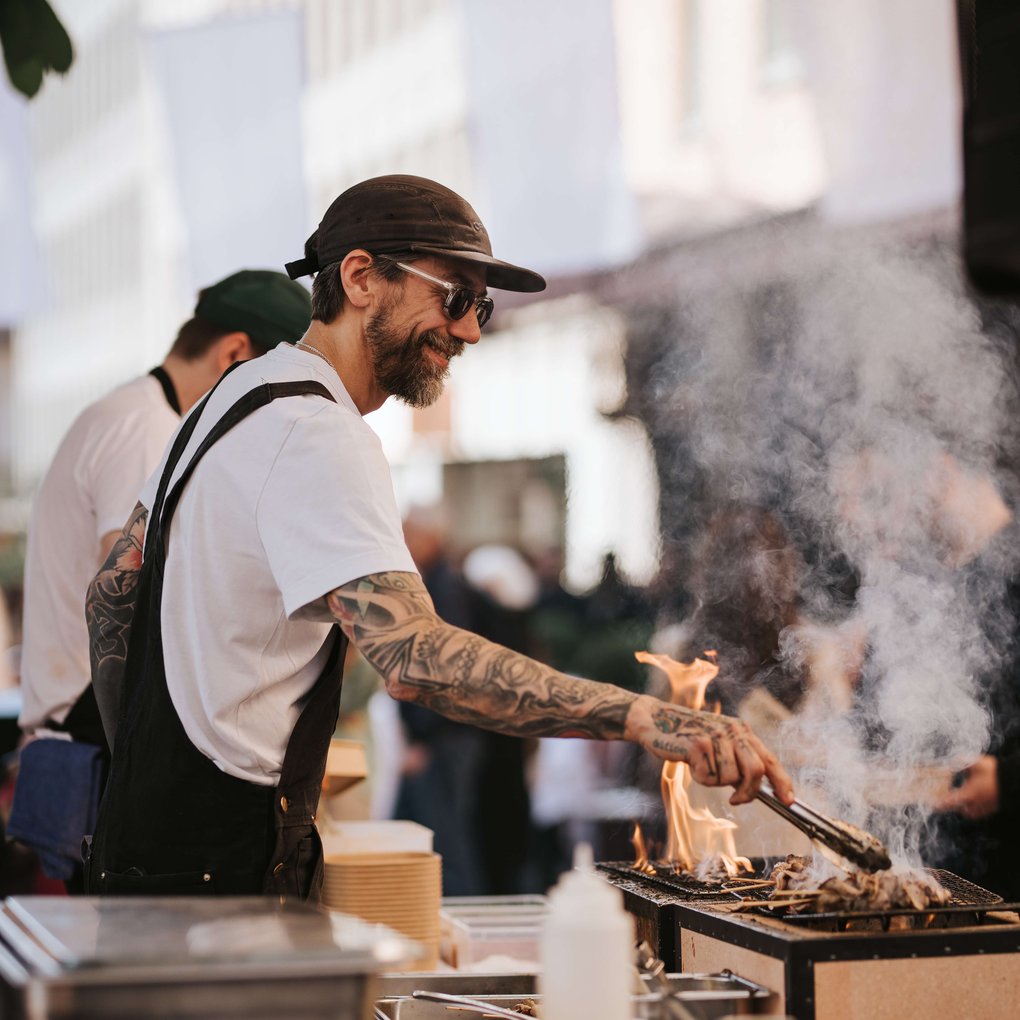 Street Festival in the Heart of Stockholm